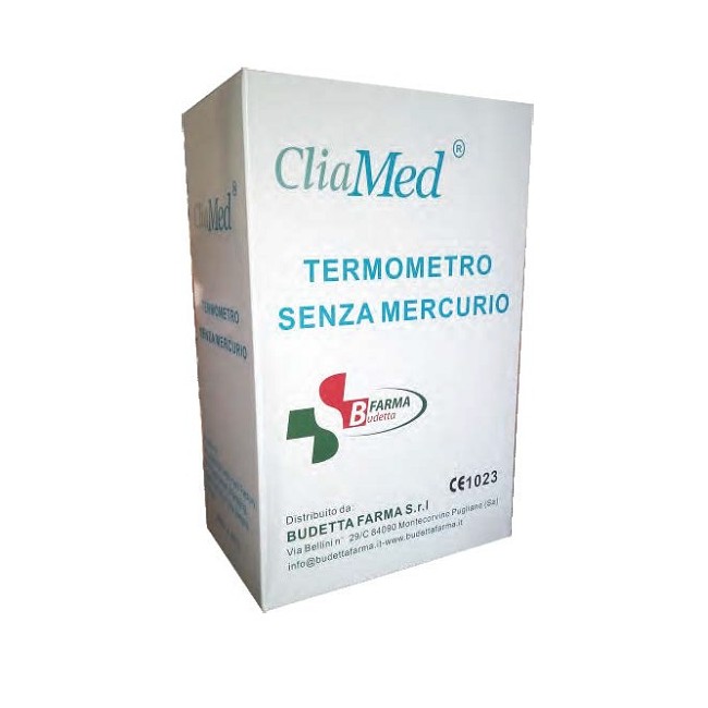 Budetta Farma Cliamed Termometro Senza Mercurio Budetta Farma Cliamed Termometro Senza Mercurio