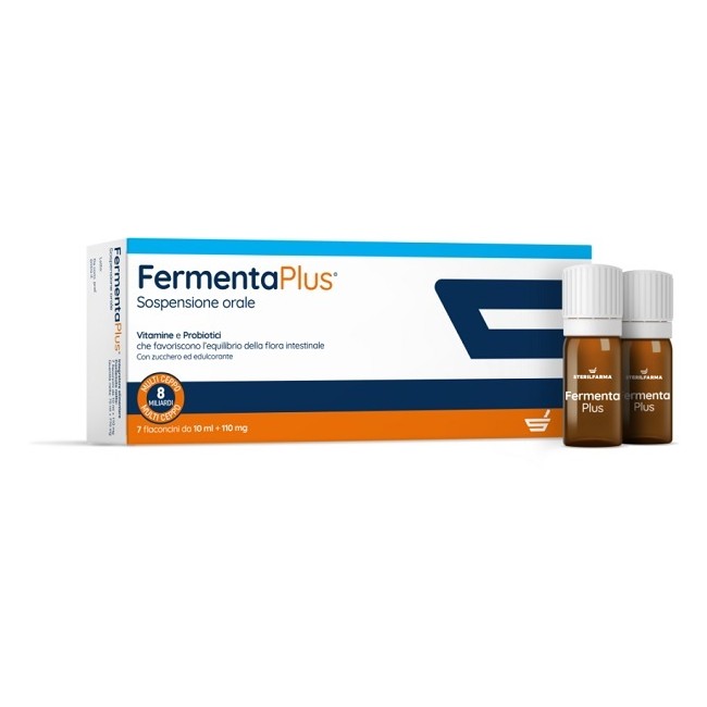 Sterilfarma Fermenta Plus Fermenti Lattici 7 Flaconcini Da 10 Ml