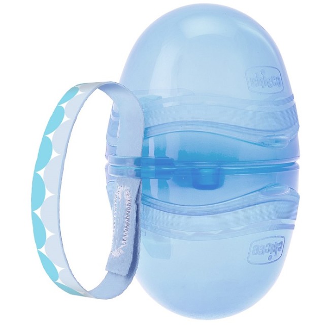 Chicco Portasucchietto Doppio Blu 1 Pezzo Chicco Portasucchietto Doppio Blu 1 Pezzo
