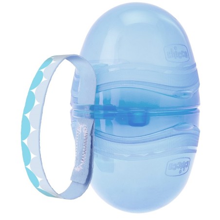 Chicco Portasucchietto Doppio Blu 1 Pezzo Chicco Portasucchietto Doppio Blu 1 Pezzo