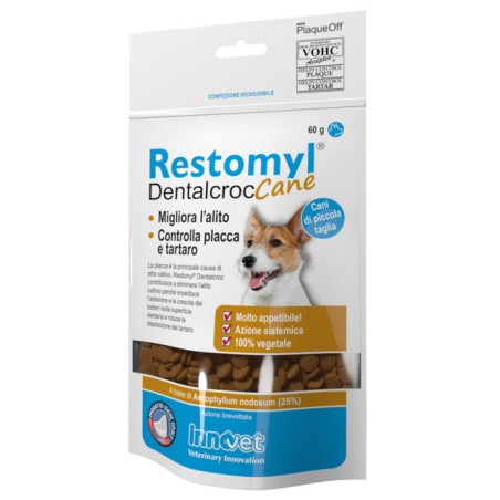 Innovet Restomyl Dentalcroc Cani Piccola Taglia Busta 60 G Innovet Restomyl Dentalcroc Cani Piccola Taglia Busta 60 G