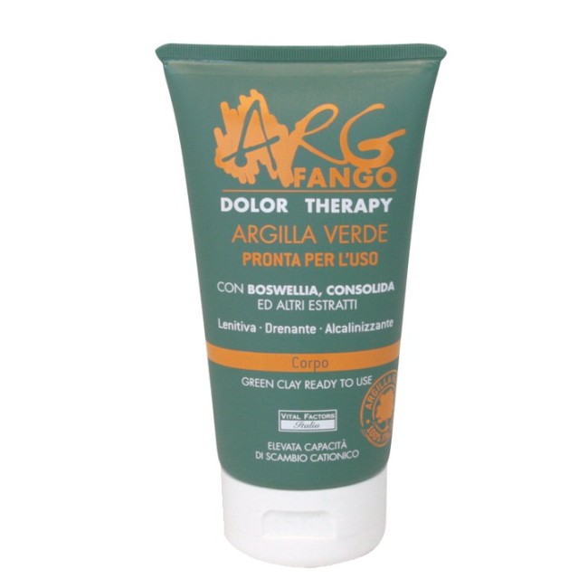 Vital Factors Argfango Dolor Therapy Argilla Verde Pronta Per L'uso Per Corpo 150 Ml