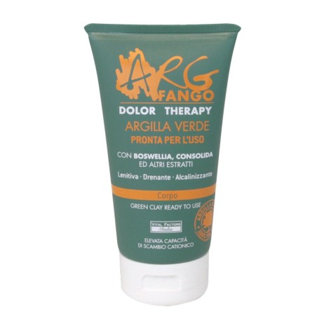 Vital Factors Argfango Dolor Therapy Argilla Verde Pronta Per L'uso Per Corpo 150 Ml