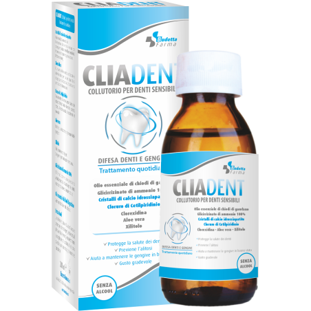 Budetta Farma Cliadent Collutorio Denti Sensibili 200 Ml Budetta Farma Cliadent Collutorio Denti Sensibili 200 Ml