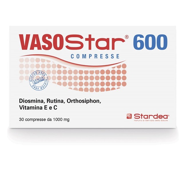 Stardea Vasostar 600 30 Compresse 1.000 Mg Stardea Vasostar 600 30 Compresse 1.000 Mg