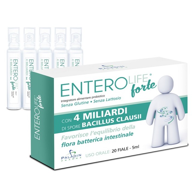 Paladin Pharma Enterolife Forte 4 Miliardi 20 Fiale Da 5 Ml Paladin Pharma Enterolife Forte 4 Miliardi 20 Fiale Da 5 Ml