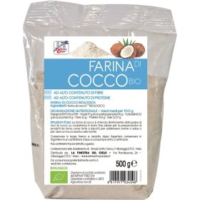 La Finestra Sul Cielo Fsc Farina Di Cocco Bio Ad Alto Contenuto Di Fibra 500 G
