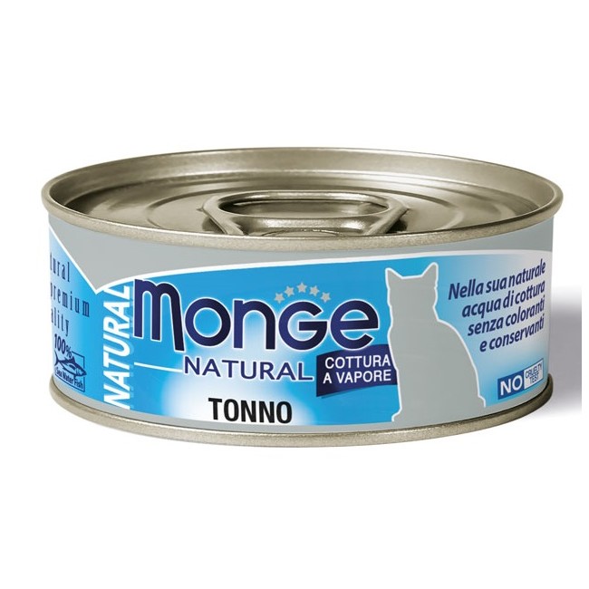 Monge & C. Monge Natural Quality Gatto Monge Natural Tonno Dell'atlantico 80 G Monge & C. Monge Natural Quality Gatto Monge Natural Tonno Dell'atlantico 80 G