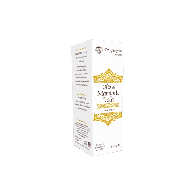 Dr. Giorgini Olio Di Mandorle Dolci 125 Ml Dr. Giorgini Olio Di Mandorle Dolci 125 Ml