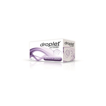 Difar Distribuzione Ago Per Penna Da Insulina Droplet 32 Gauge 6 Mm 100 Pezzi Difar Distribuzione Ago Per Penna Da Insulina Droplet 32 Gauge 6 Mm 100 Pezzi