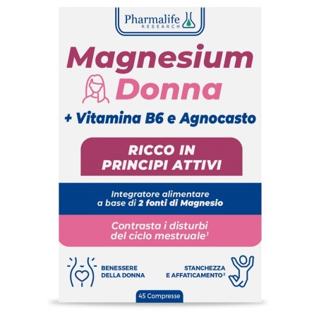 Pharmalife Research Magnesium Donna 45 Compresse Pharmalife Research Magnesium Donna 45 Compresse