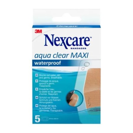 3m Cerotto Nexcare Aqua 360 60x89 Maxi 5 Pezzi