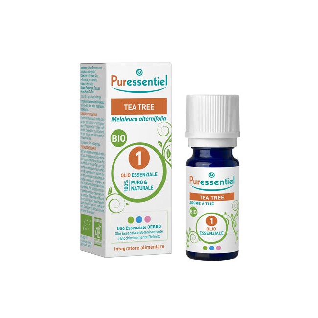 Puressentiel Tea Tree Bio Olio Essenziale 10 Ml Puressentiel Tea Tree Bio Olio Essenziale 10 Ml