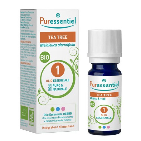 Puressentiel Tea Tree Bio Olio Essenziale 10 Ml Puressentiel Tea Tree Bio Olio Essenziale 10 Ml