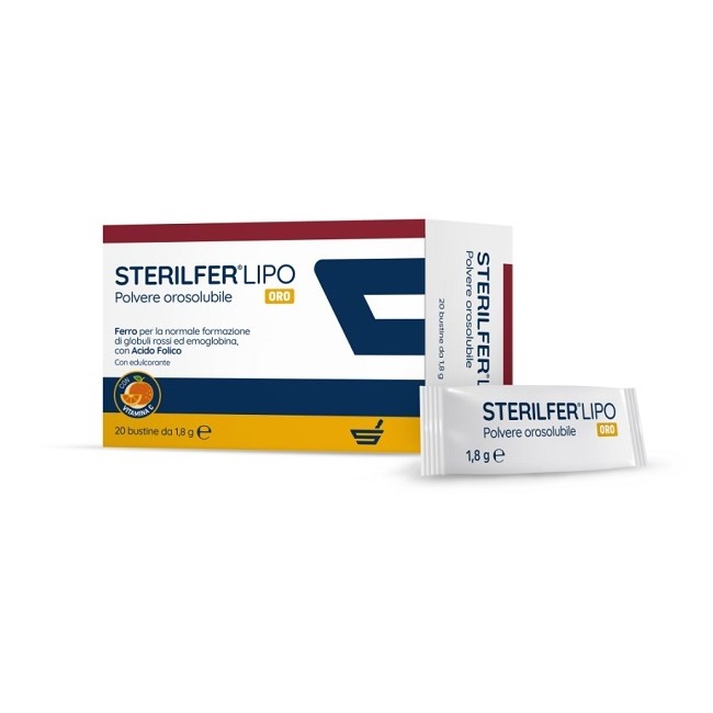 Sterilfarma Sterilfer Lipo Oro 20 Bustine Sterilfarma Sterilfer Lipo Oro 20 Bustine