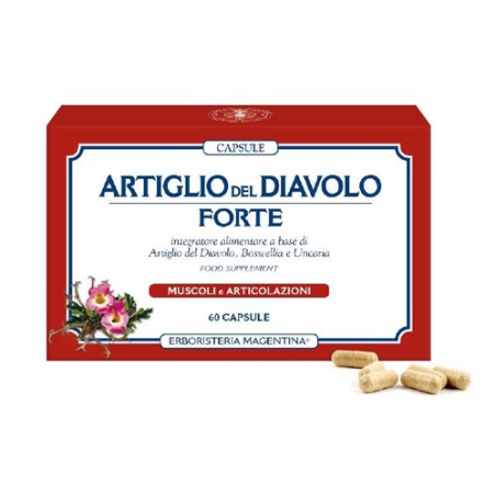Erboristeria Magentina Artiglio Forte Capsule 60 Capsule Erboristeria Magentina Artiglio Forte Capsule 60 Capsule