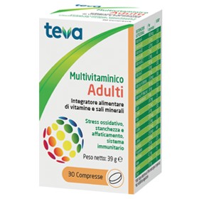 Multivitaminico Adulti Teva 30 Compresse 30 G