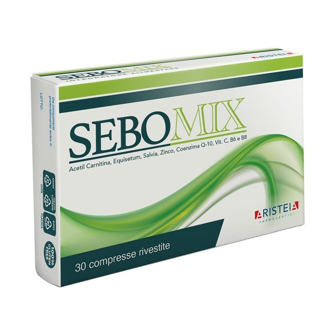 Aristeia Farmaceutici Sebomix 30 Compresse Rivestite