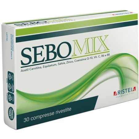 Aristeia Farmaceutici Sebomix 30 Compresse Rivestite Aristeia Farmaceutici Sebomix 30 Compresse Rivestite
