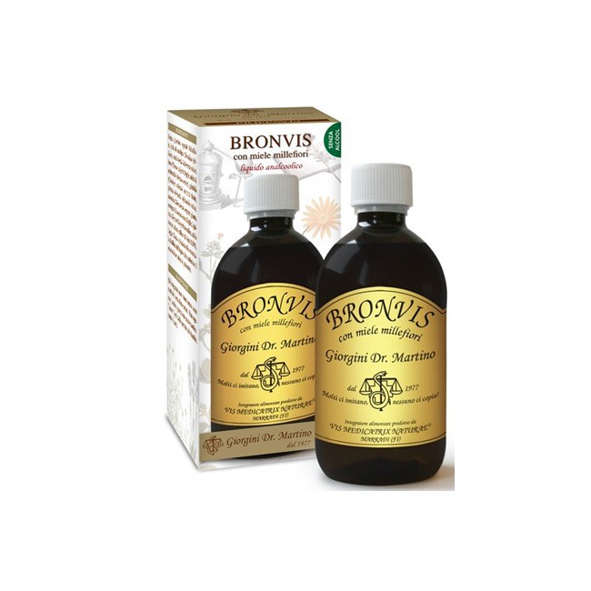 Dr. Giorgini Bronvis Con Miele Millefiori 500 Ml Dr. Giorgini Bronvis Con Miele Millefiori 500 Ml