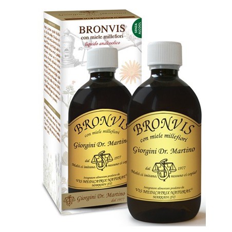 Dr. Giorgini Bronvis Con Miele Millefiori 500 Ml Dr. Giorgini Bronvis Con Miele Millefiori 500 Ml
