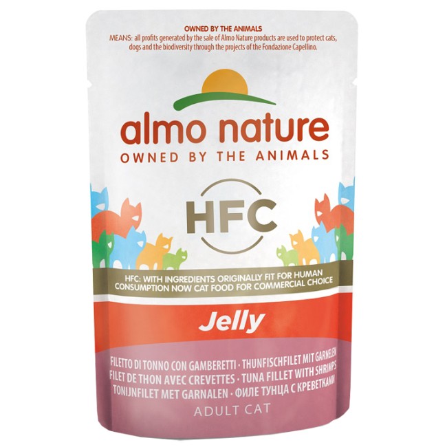 Almo Nature Classic Gatto Con Tonno E Gamberetti Jelly Almo Nature Classic Gatto Con Tonno E Gamberetti Jelly