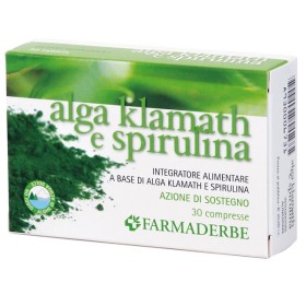 Farmaderbe Alga Klamath E Spirulina 30 Compresse