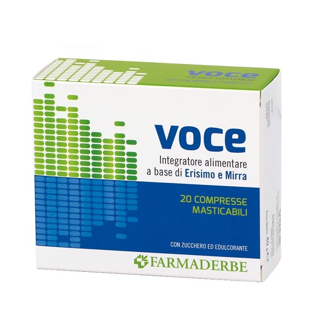 Farmaderbe Voce 20 Compresse Masticabili Farmaderbe Voce 20 Compresse Masticabili