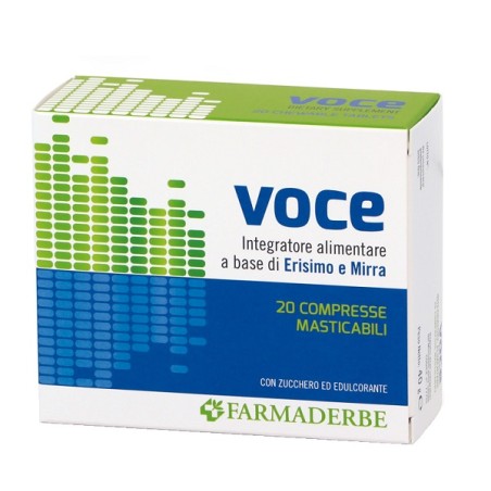 Farmaderbe Voce 20 Compresse Masticabili Farmaderbe Voce 20 Compresse Masticabili