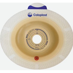 Coloplast Placca Per Urostomia Sistema A 2 Pezzi Sensura Xpro Convex Light Foro Ritagliabile 15-23mm Flangia 40mm 5 Pezzi