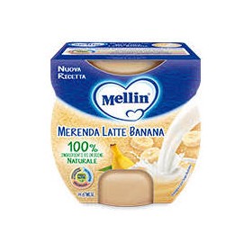 Mellin Merenda Latte Banana 2 x 100 g