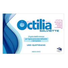 Octilia Salviette Perioculari Uso quotidiano 20 Garze Sterili