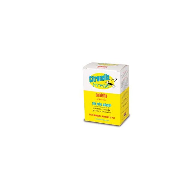 Vital Factors Citronella Break Salviette Monouso 10 Pezzi