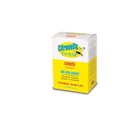 Vital Factors Citronella Break Salviette Monouso 10 Pezzi