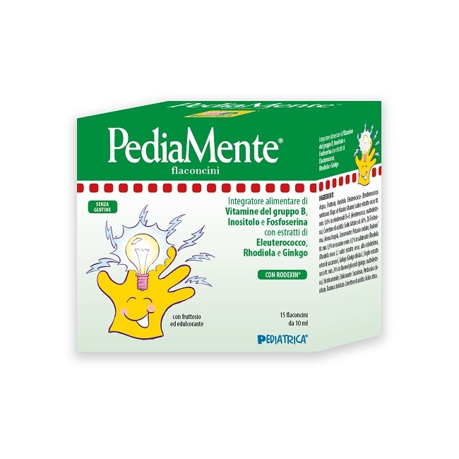 Pediatrica Pediamente 15 Flaconcini 10 Ml