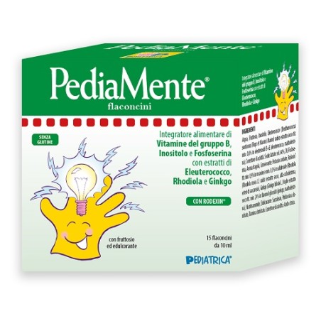 Pediatrica Pediamente 15 Flaconcini 10 Ml