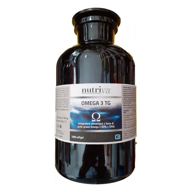 Giuriati Group Nutriva Omega 3 Tg 90 Capsule Softgel Giuriati Group Nutriva Omega 3 Tg 90 Capsule Softgel