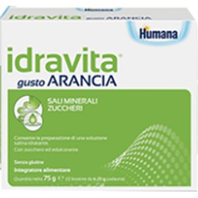 Humana Idravita Gusto Arancia 12 Bustine Da 6,25 G