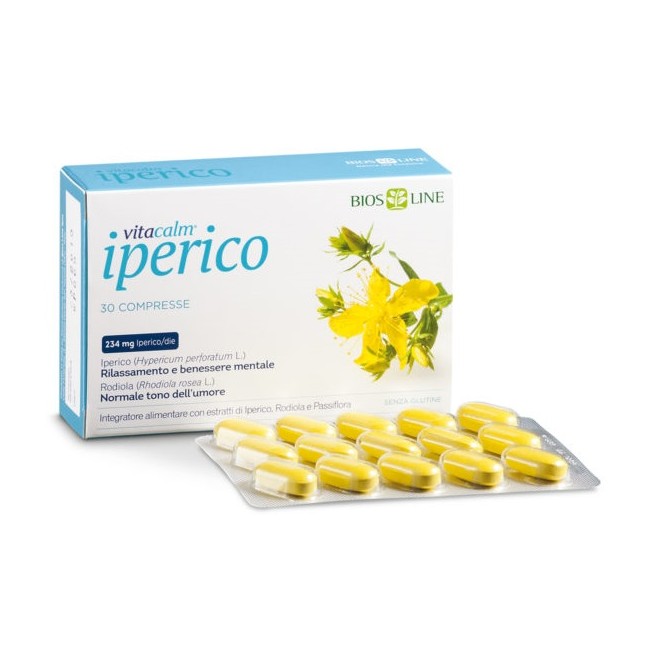 Bios Line Vitacalm Iperico 30 Compresse