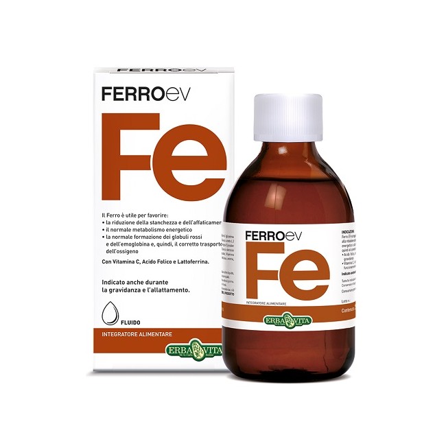 Erba Vita Ferro Ev Fluido 250 Ml Erba Vita Ferro Ev Fluido 250 Ml