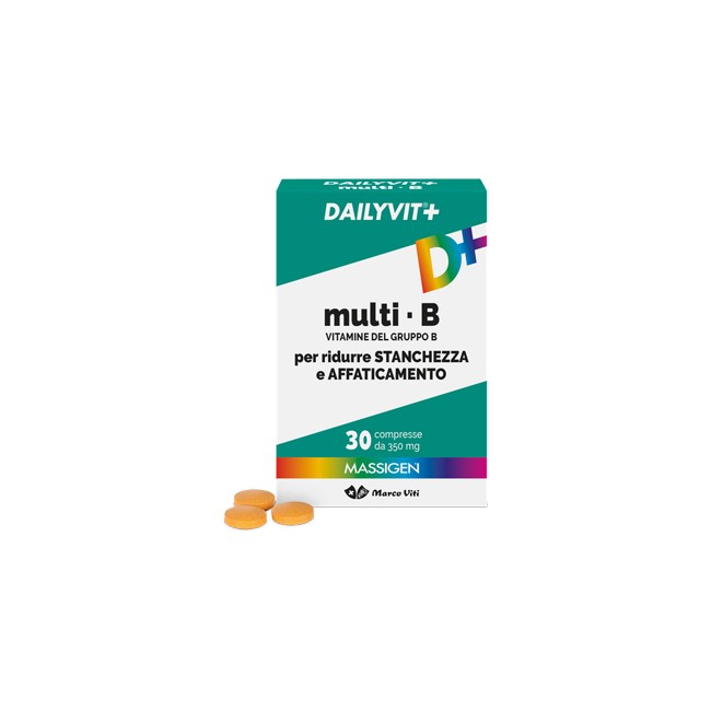 Marco Viti Dailyvit+ Multi B Vitamine Del Gruppo B 30 Compresse Marco Viti Dailyvit+ Multi B Vitamine Del Gruppo B 30 Compresse