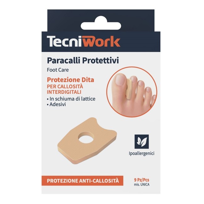Tecniwork Paracalli Per Calli Morbidi Confezione Da 9 Pezzi