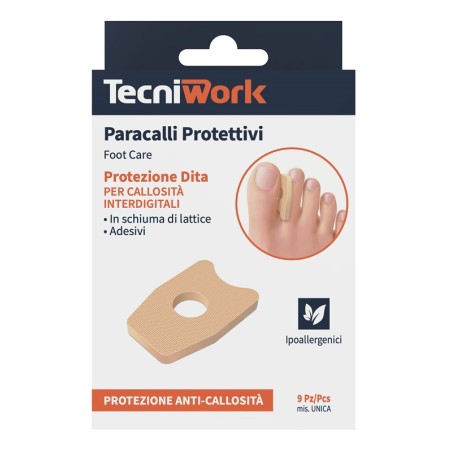 Tecniwork Paracalli Per Calli Morbidi Confezione Da 9 Pezzi