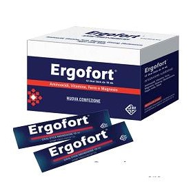 Ddfarma Ergofort 12 Bustine Stick Pack 10 Ml
