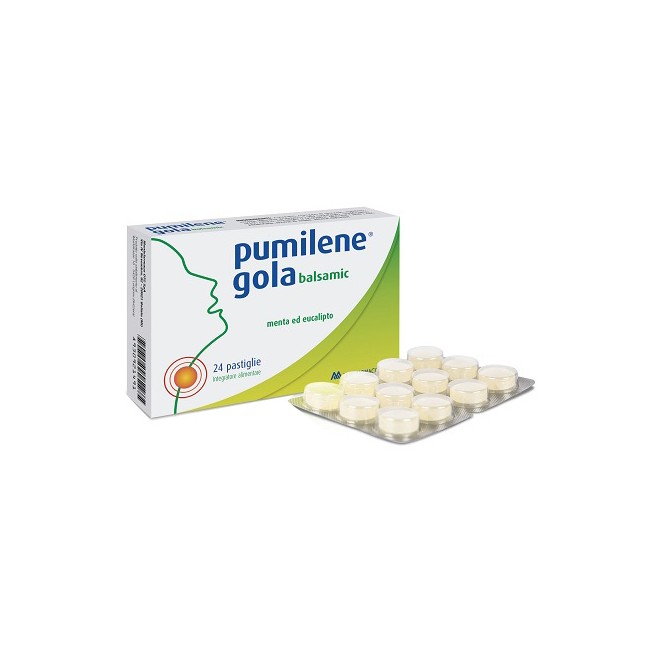 Montefarmaco Pumilene Gola Balsamica 24 Pastiglie Montefarmaco Pumilene Gola Balsamica 24 Pastiglie