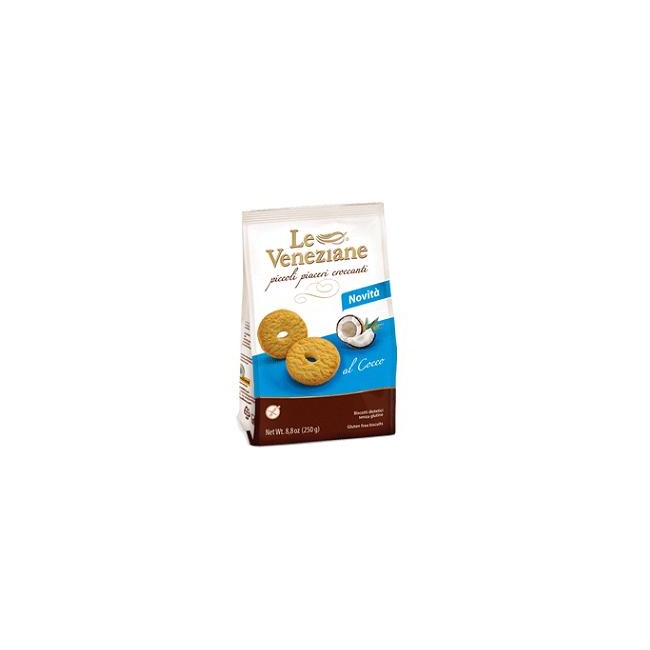 Molino Di Ferro Le Veneziane Biscotti Cocco 250 G Molino Di Ferro Le Veneziane Biscotti Cocco 250 G