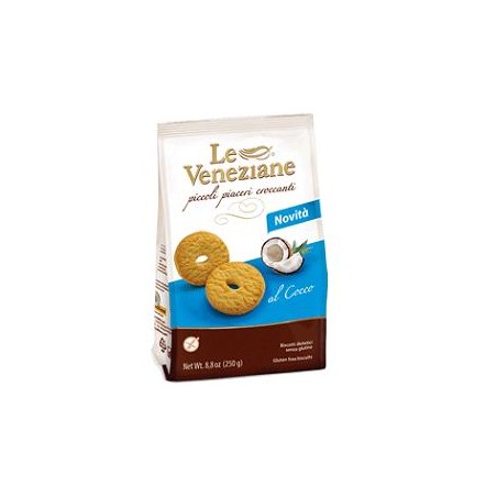 Molino Di Ferro Le Veneziane Biscotti Cocco 250 G Molino Di Ferro Le Veneziane Biscotti Cocco 250 G