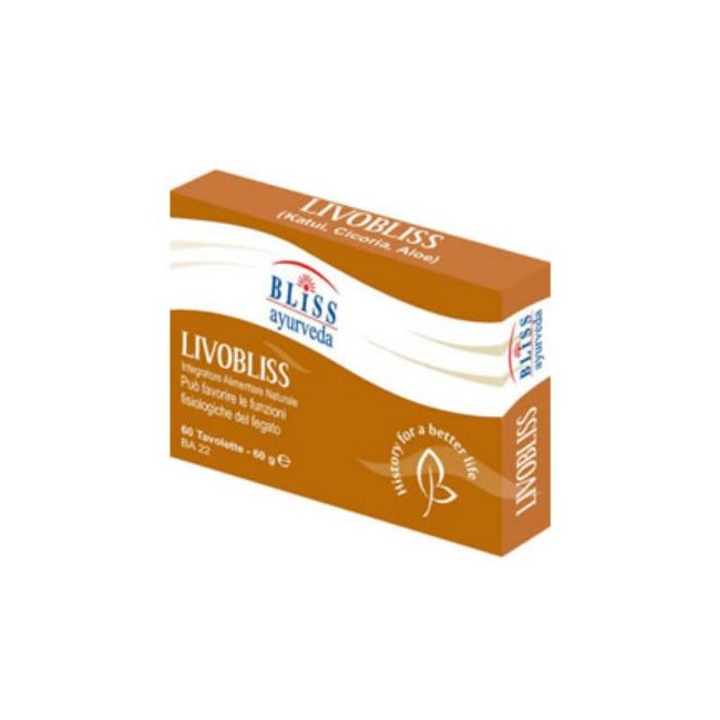 Bliss Ayurveda Livobliss 60 Compresse Bliss Ayurveda Livobliss 60 Compresse