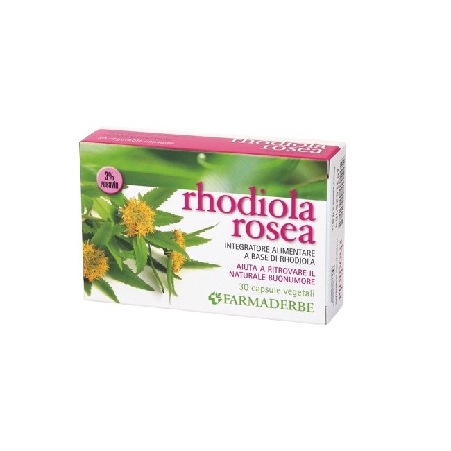 Farmaderbe Rhodiola Rosea 30 Capsule Farmaderbe Rhodiola Rosea 30 Capsule