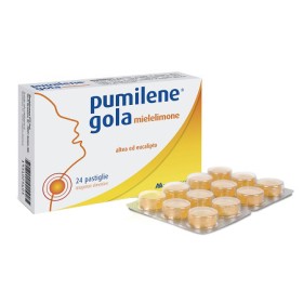 Montefarmaco Pumilene Gola Miele Limone 24 Pastiglie